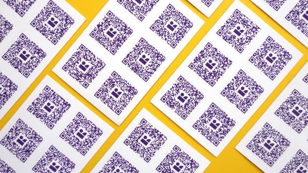 Klu Stickers on a yellow background